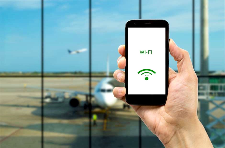Wifi libre en aeropuertos