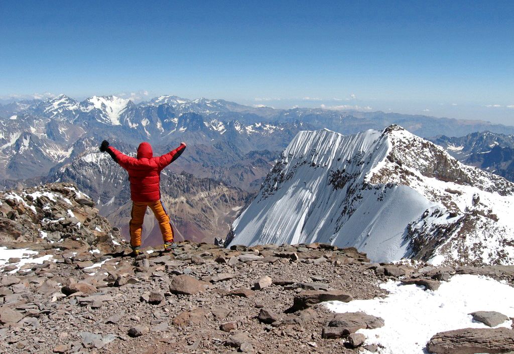 2 Cumbre en Aconcagua